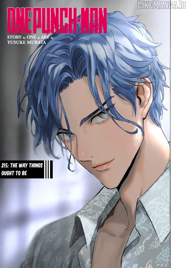 One-Punch Man, Chapter 215 image 01